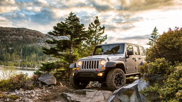 Wrangler on top of the mountain