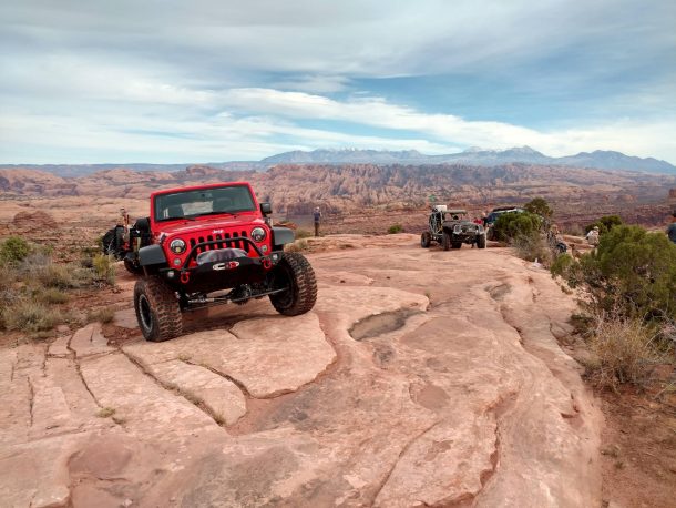 Jeeping on the Moab Trail