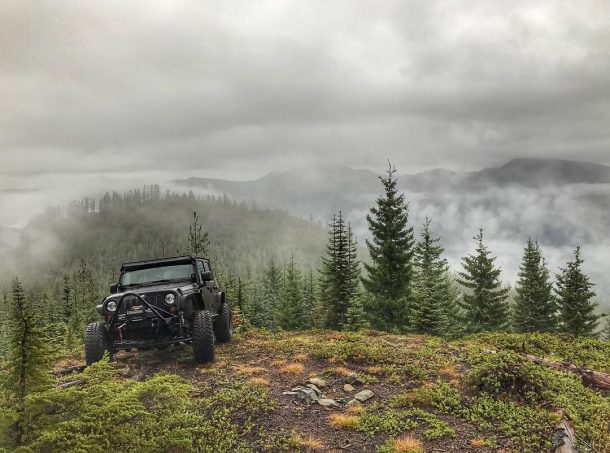 Jeeping in the Snoqualamie National Forest