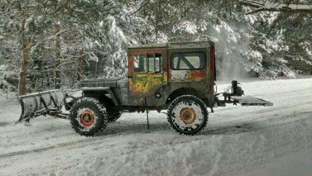 Old school snow removal