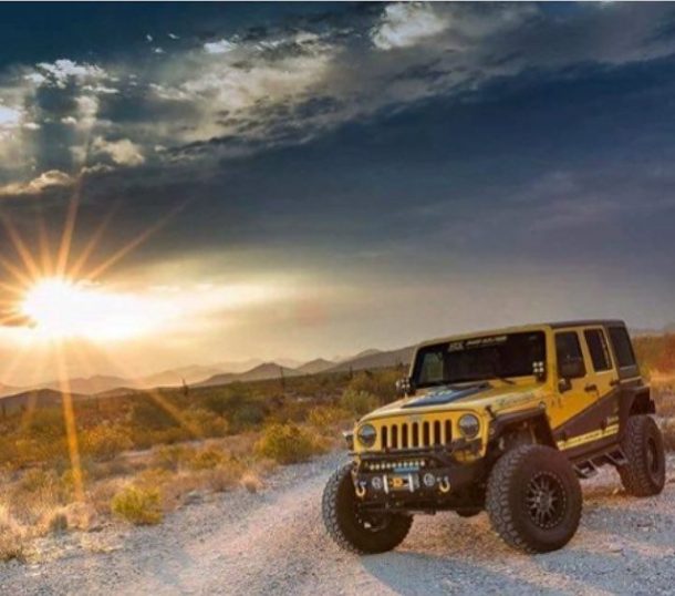 Yellow Jeep